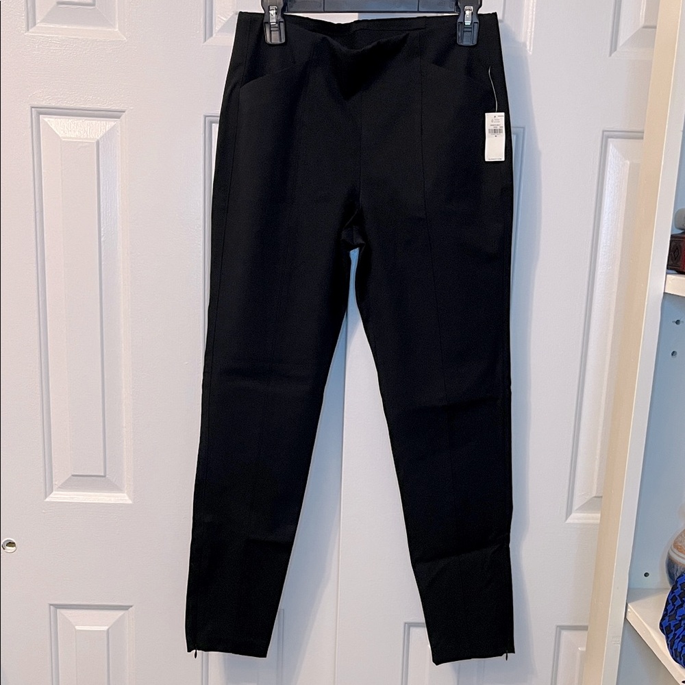 NWT Old Navy Dress Pant Pixie High Rise Stretch Skinny Pull On Black Size M‎